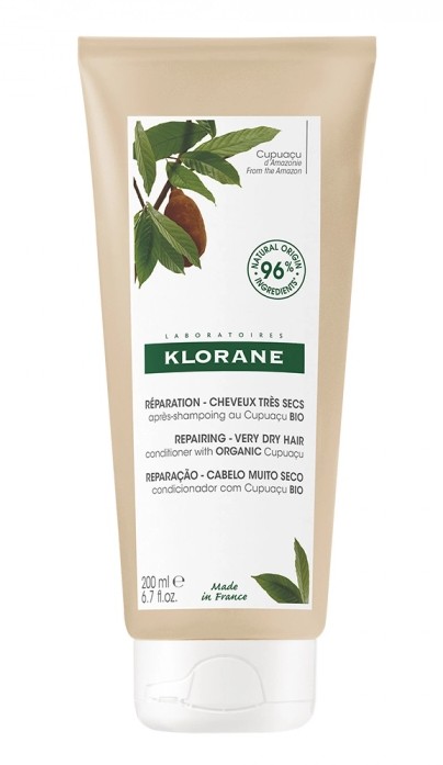 Klorane Réparation Cheveux Très Secs Après-Shampoing au Cupuaçu Bio 200ml